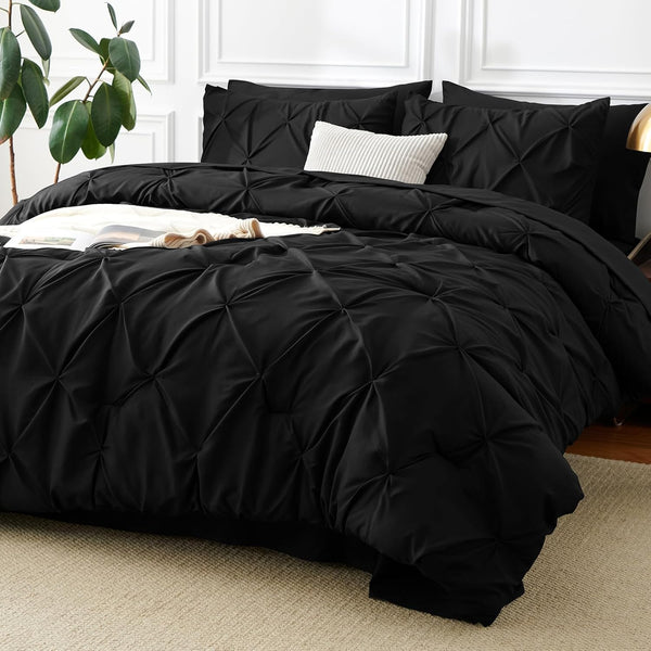 Black Queen Comforter Set - Cozy Seasons