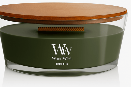 Frasier Fir Crackling Ellipse Candle - Cozy Seasons