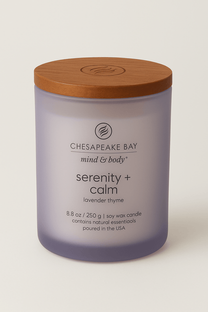 Serenity Lavender Thyme Candle - Cozy Seasons